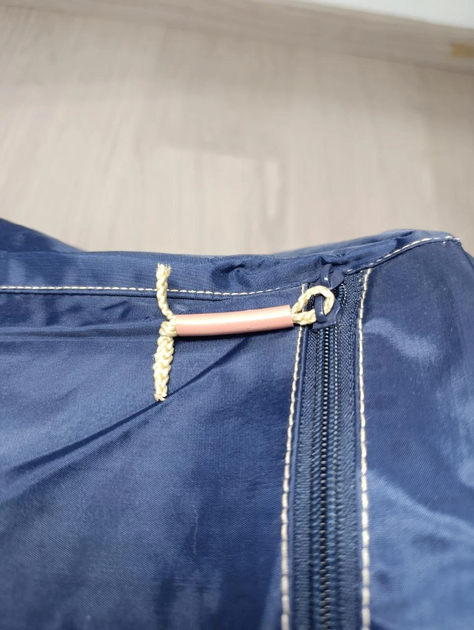 Saxoline Sydney Australia Vintage Travel Bag Navy Blue 71cm – photo 6